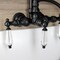 Aqua Vintage Wall Mount Clawfoot Tub Faucet, Matte Black AE7T0WLL - alternate 2